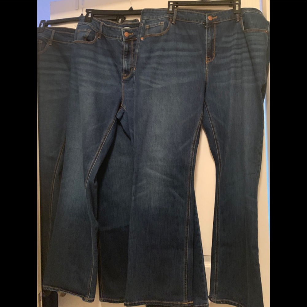 All 3 Pairs Old Navy Size 16Short Jeans for $10.00